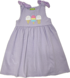 Applique Ice Cream Cones Dress - 35S24