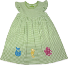 Applique Sea Friends Dress - 11S24