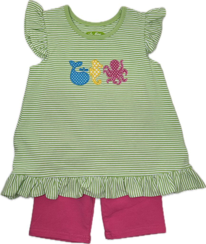 Applique Sea Friends Girl