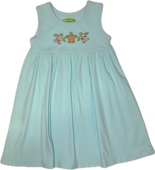 Applique Turtles Dress - 20S24