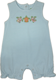 Applique Turtles Baby Girl Romper - 22S24