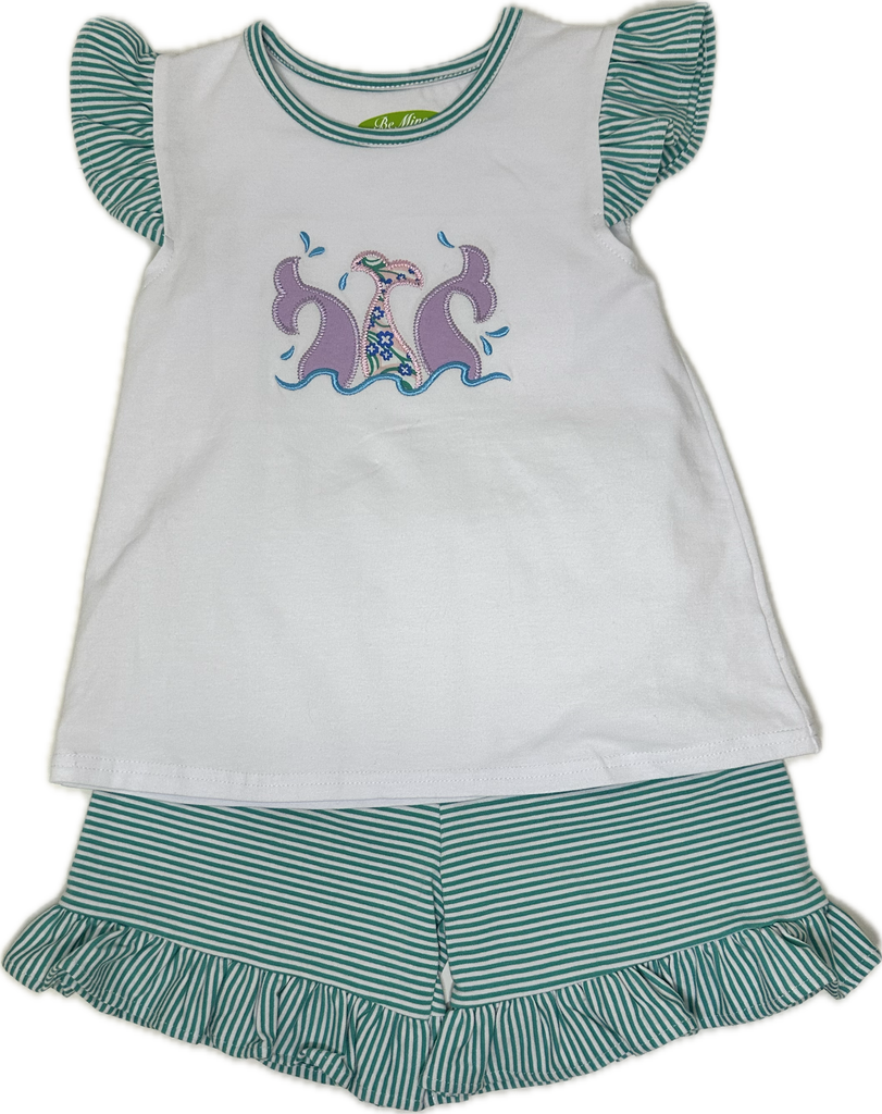 Applique Mermaid Tales Girl