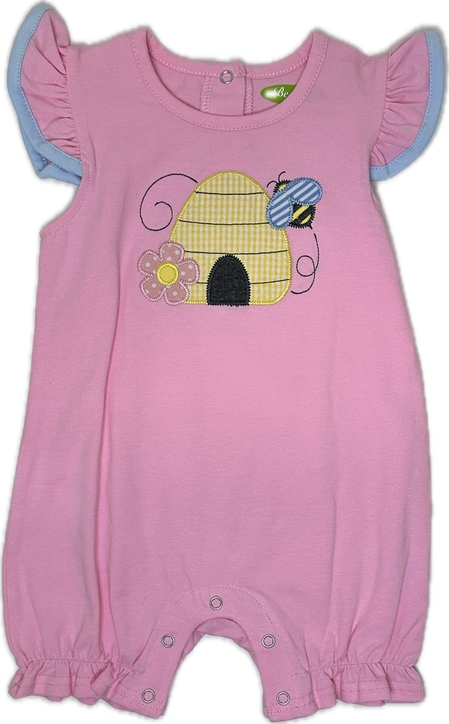 Applique Bee Hive Girl