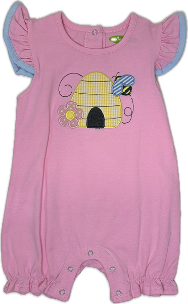 Applique Bee Hive Girl's Bubble - 43S24