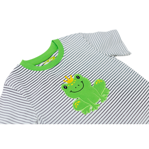 Boy's T Shirt with Applique Frog