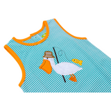 Pelican Applique Boy's Romper