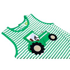 Applique Tractor Boy's Romper- 53S23